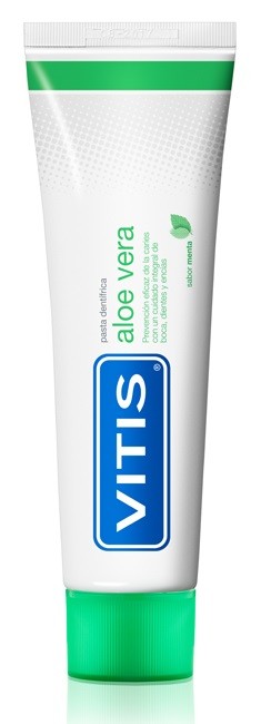 VITIS Pasta Dentífrica Aloe Vera Sabor Menta 150ml (15% GRATIS)