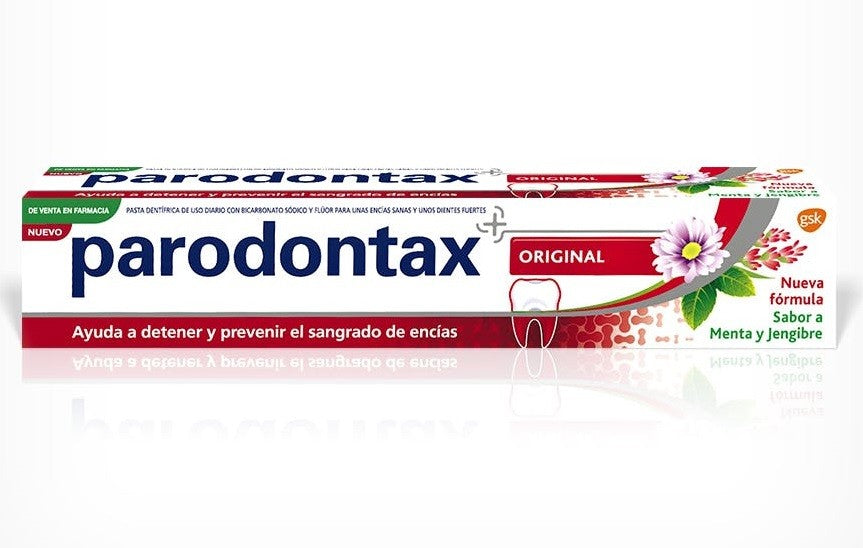 PARODONTAX Dentífrico Original sabor Menta y Jengibre 75ml