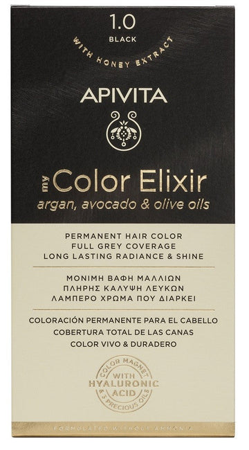 APIVITA Tinte 1.0 Negro My Color Elixir