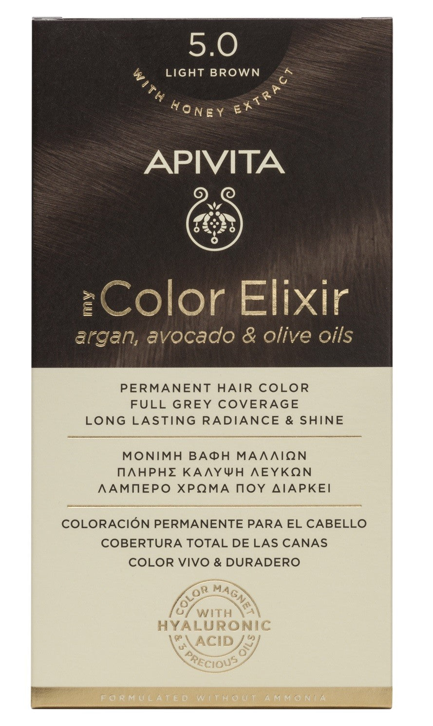 APIVITA Tinte 5.0 Castaño Claro My Color Elixir