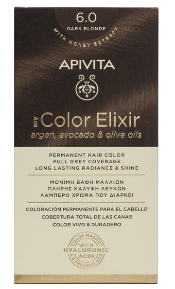 APIVITA Tinte 6.0 Rubio Oscuro My Color Elixir