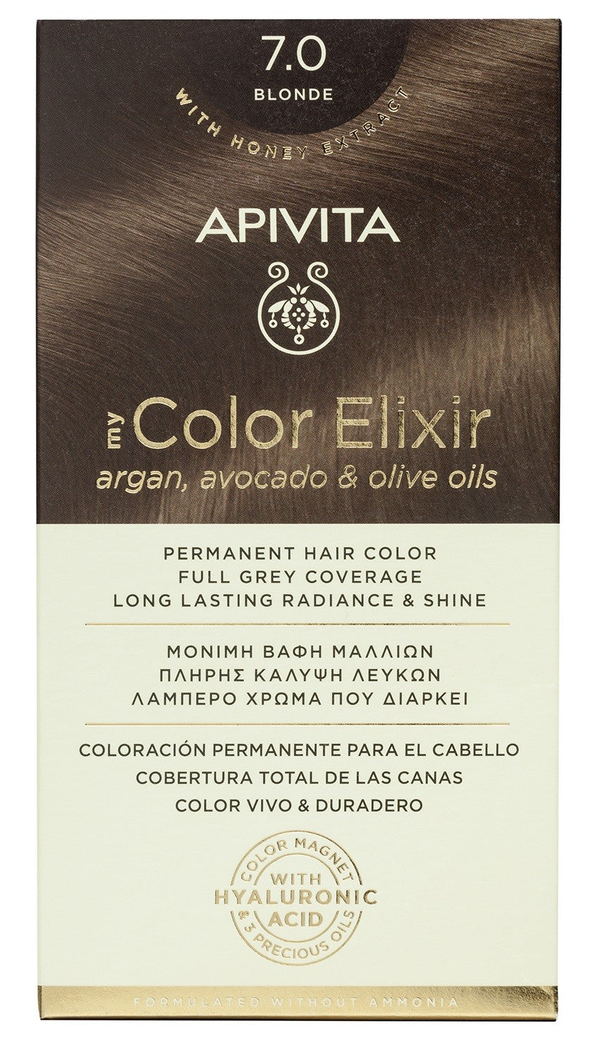 APIVITA Tinte 7.0 Rubio My Color Elixir