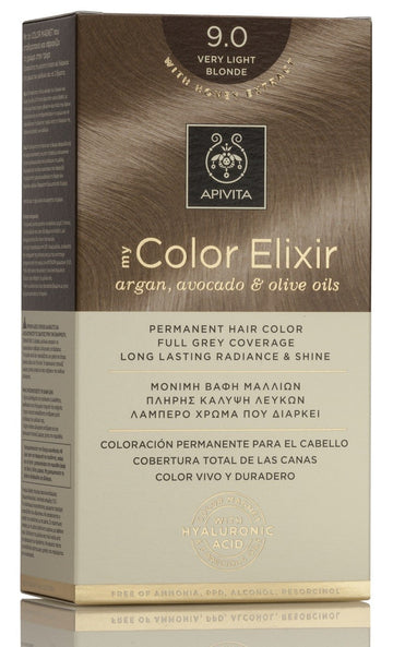 APIVITA Tinte 9.0 Rubio Muy Claro My Color Elixir