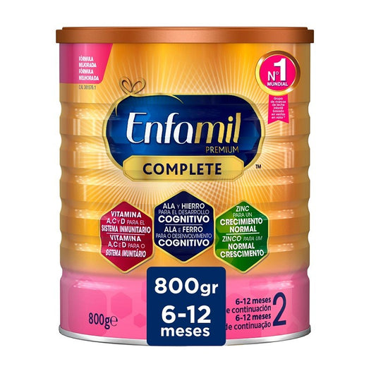 Enfamil 2 Premium Complete Leche Infantil 800gr