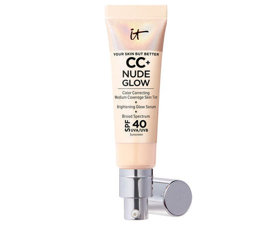 It Cosmetics Cc+ Nude Glow Foundation + Glow Serum Spf 40 Fair Ivory 32ml