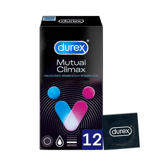 DUREX Preservativos Mutual Climax 12 unidades