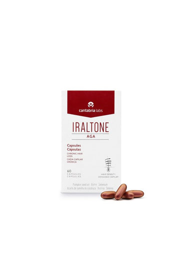 IRALTONE AGA Anticaída 60 Cápsulas