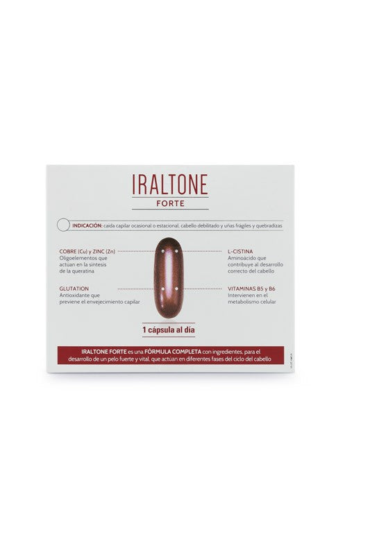 IRALTONE Forte Cabello y Uñas DUPLO 120 Cápsulas