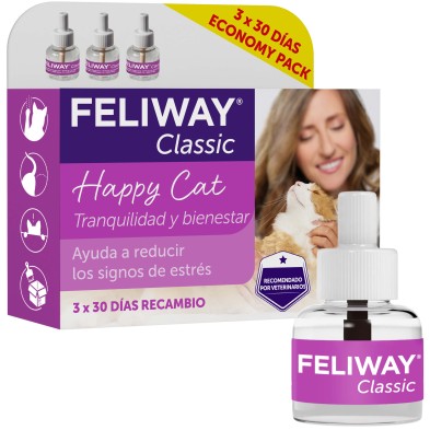 Feliway Classic Recambios Antiestrés 3 recambios