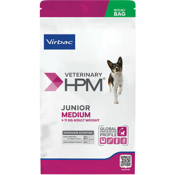 Virbac HPM Junior Medium Alimento seco para Perros 12Kg