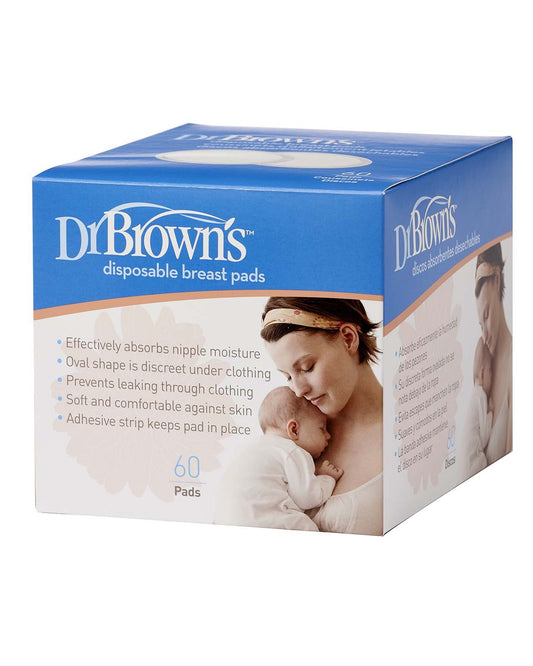 DR. BROWN'S Discos Absorbentes Desechables 60 Unidades