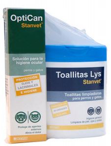 Stangest Optican Ojos Loción 125ml, Toallitas 40 ud