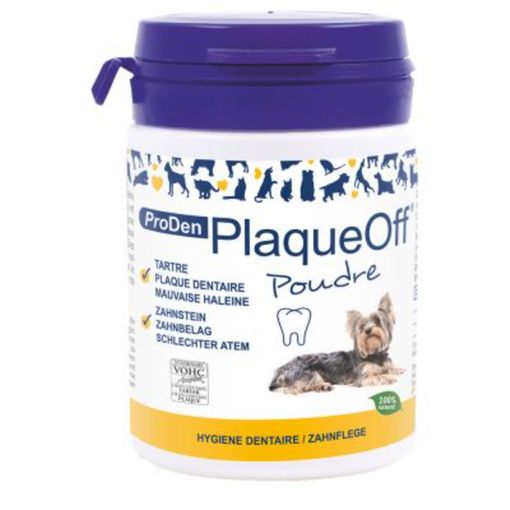 Swedencare PlaqueOff Polvo para Perros y Gatos 40g