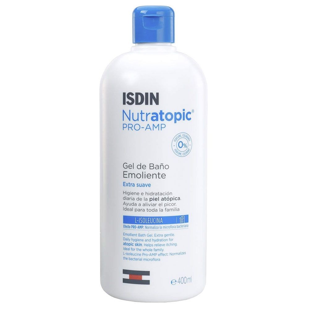 ISDIN Nutratopic Pro-AMP Gel de Baño Emoliente 400ml