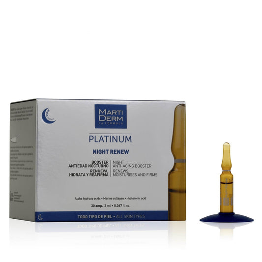 MARTIDERM Platinum Night Renew Ampoules x30 Ampoules
