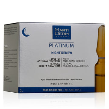 MARTIDERM Platinum Night Renew Ampoules x30 Ampoules
