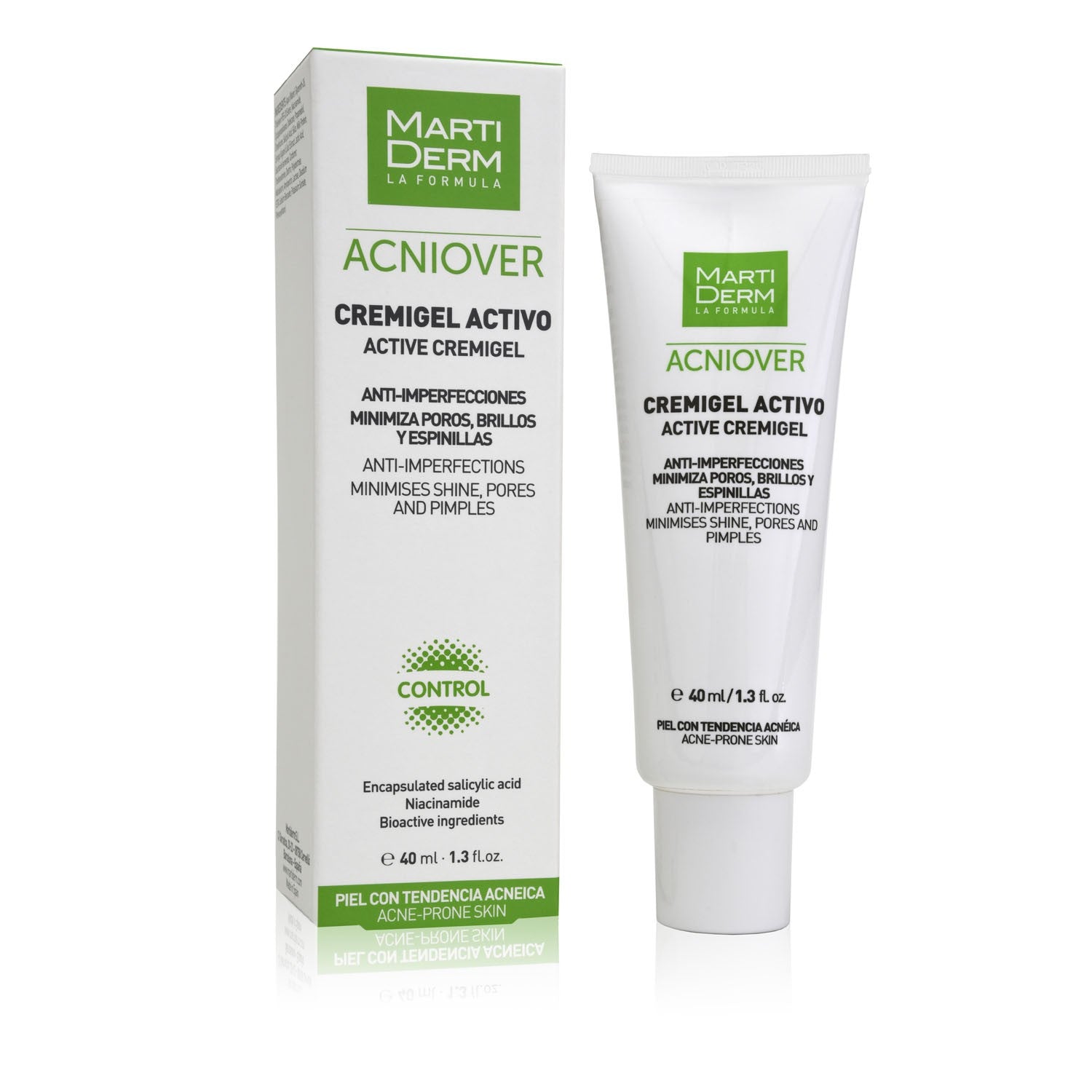 MARTIDERM Acniover Cremigel Activo 40ml