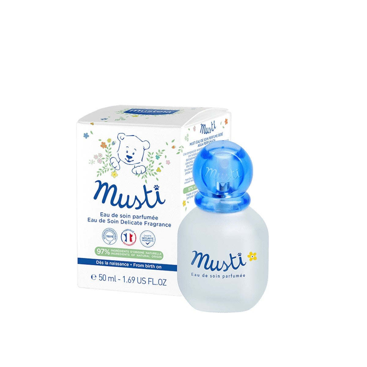 MUSTELA Musti Eau de Soin Perfumada 50ml