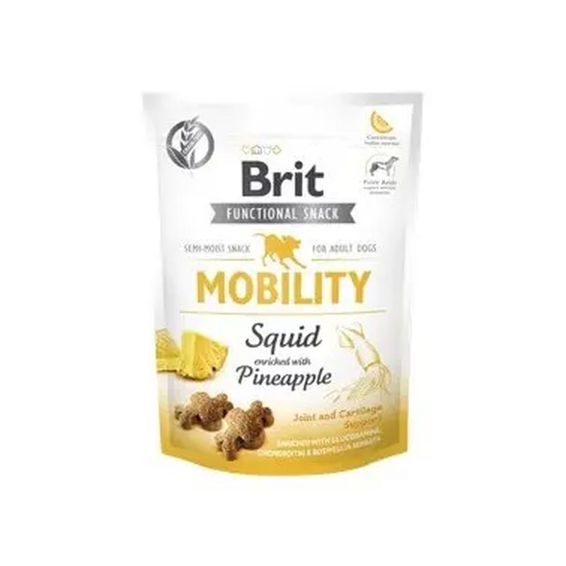 Brit Care Dog Functional Snack Mobility Calamar Snacks 150g