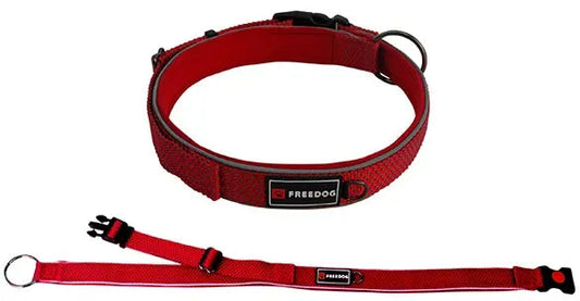 Freedog Extreme Collar Nylon Rojo 35-51cm