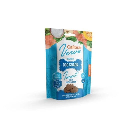Calibra Dog Verve Snack Insectos y Salmón 150g