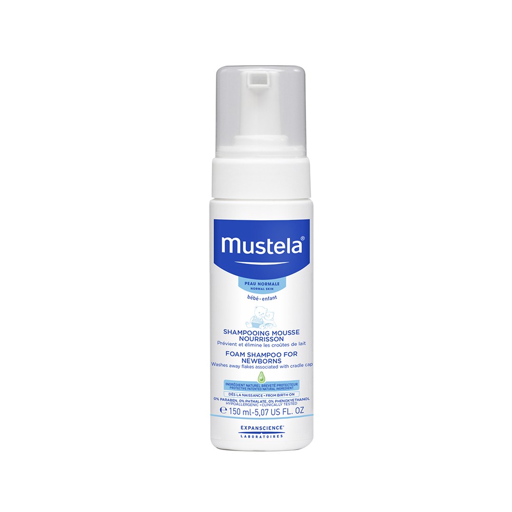 MUSTELA Champú Mousse Recién Nacido 150ml