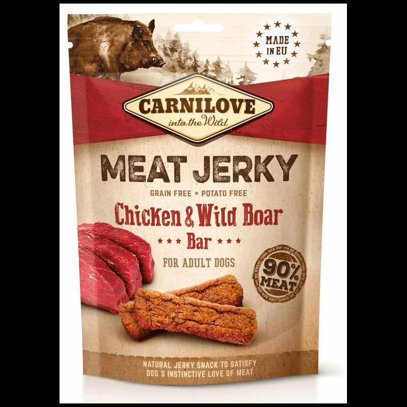 Carnilove Barritas Pollo y Jabalí Snack 200gr