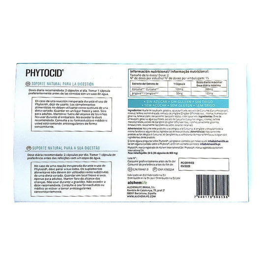 ALCHEMLIFE Phytocid 30 Cápsulas