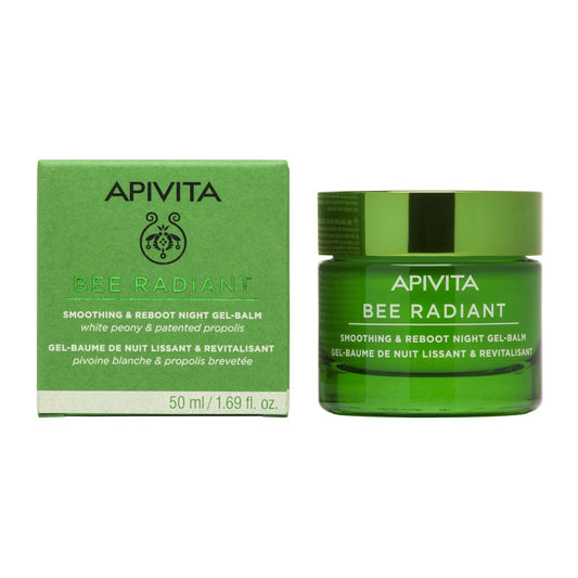 APIVITA Bee Radiant Night Gel-Balm Smoothes and Restores Skin 50ml