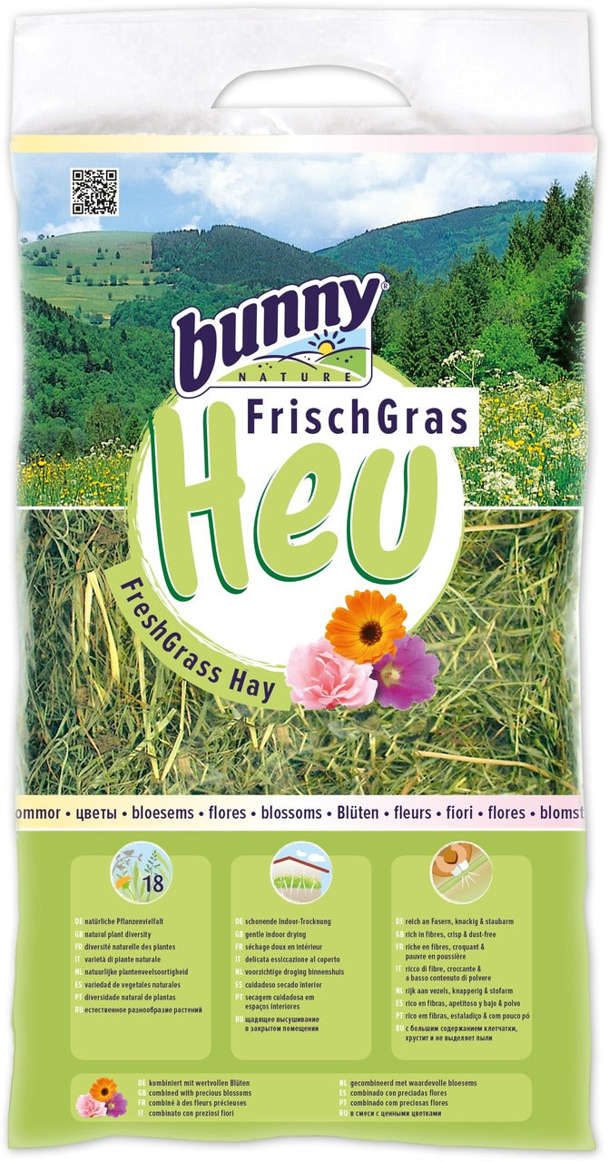 Bunny Heno Fresco Flores 500g