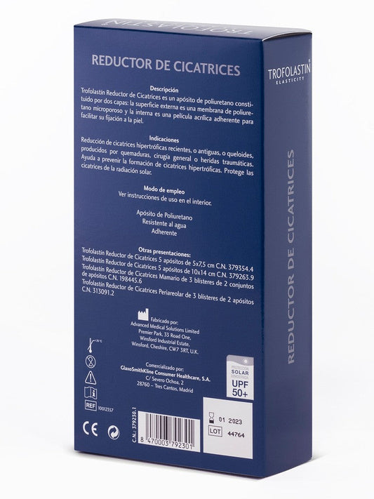 TROFOLASTIN Scar Reducer 5 Dressings 4x30cm