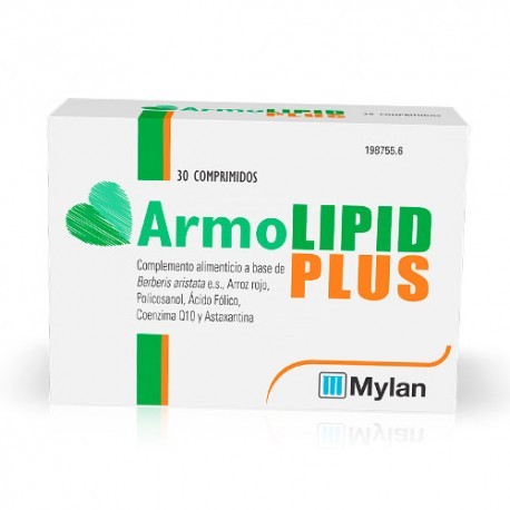 ARMOLIPID Plus Colesterol y Triglicéridos 30 Comprimidos