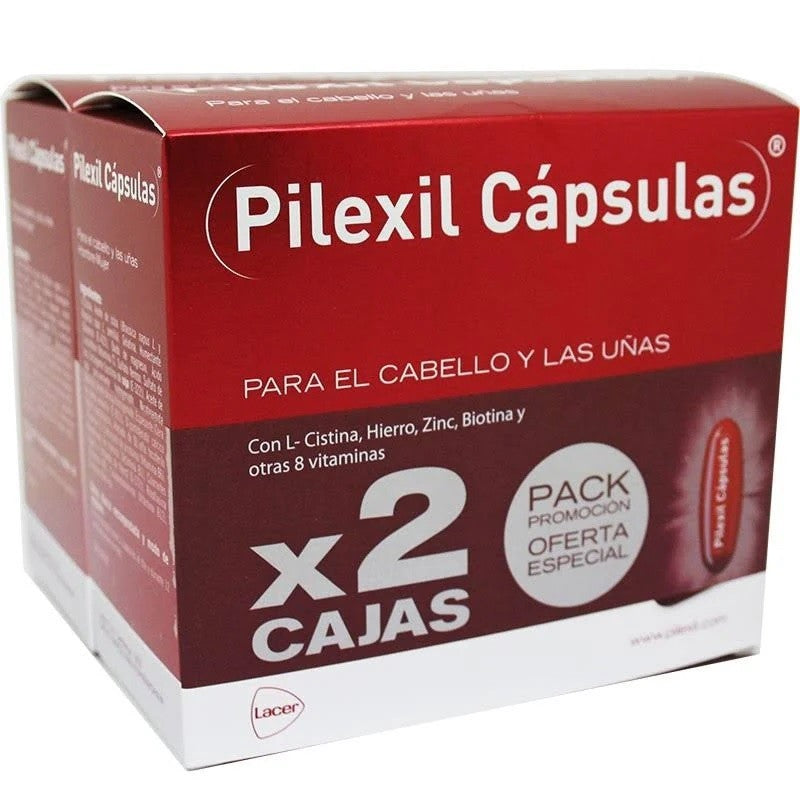 Pilexil Anticaída DUPLO 2x100 Cápsulas