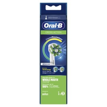 ORAL-B CrossAction Recambio con CleanMaximiser 3 Cabezales
