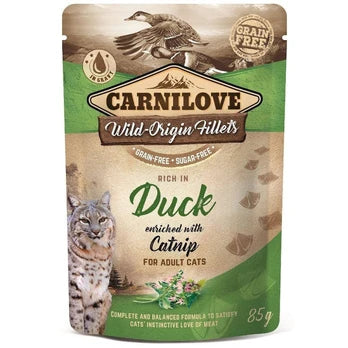 Carnilove Pouch Pato Comida Húmeda 85g