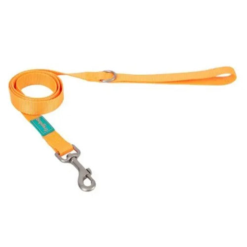 Freedog Correa Nylon Basic Naranja 120cm