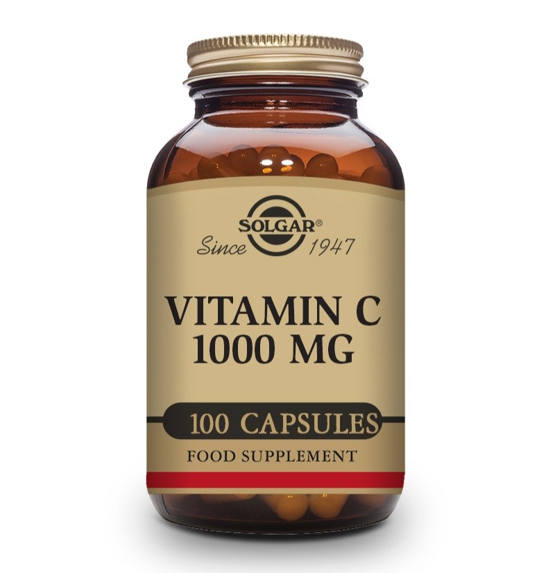 SOLGAR Vitamina C 1000mg 100 Cápsulas Vegetales