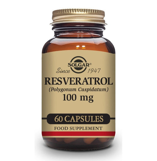 SOLGAR Resveratrol 60 Cápsulas Vegetales