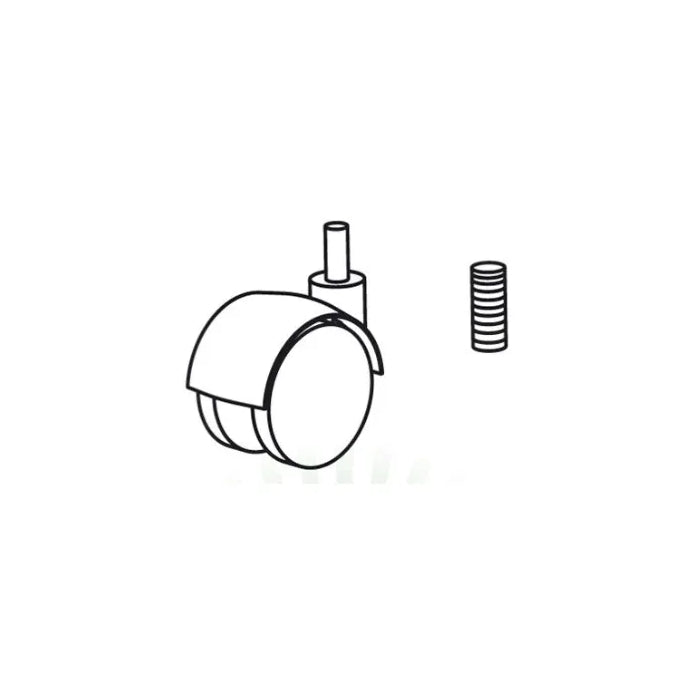 Ferplast Kit de Ruedas con Tornillo 4 ud