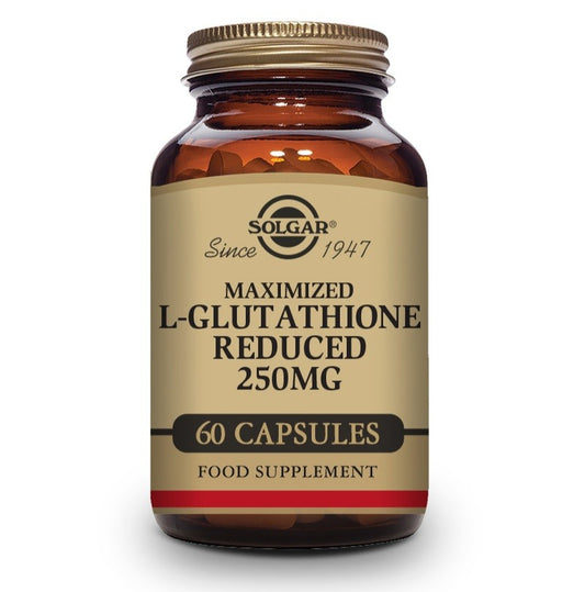 SOLGAR L-Glutation Maximizado 250mg 60 cápsulas vegetales