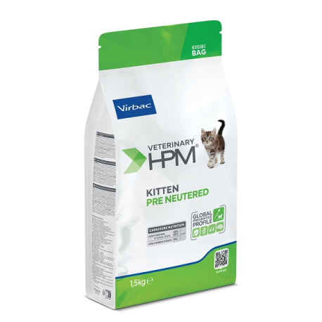 Virbac HPM Kitten Pre Neutered Dry Food 1.5Kg