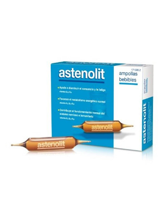 ASTENOLIT Ampollas Bebibles 12x10ml