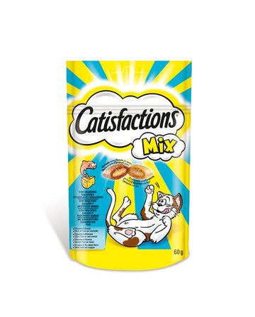 Catisfactions Mixto Salmón Queso Premios 6 ud