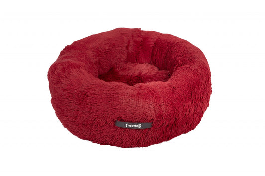 Freedog Donut Anti-Stress Bed Red 50cm 1 pc
