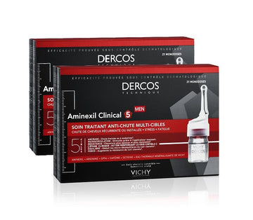 VICHY Dercos Aminexil Clinical 5 Hombre DUPLO 2x21 Monodosis