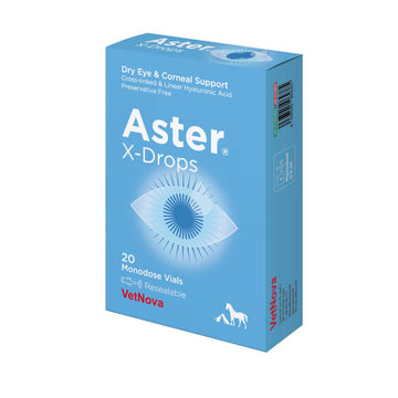 Vetnova Aster X-Drops Solución Oftálmica 20 monodosis