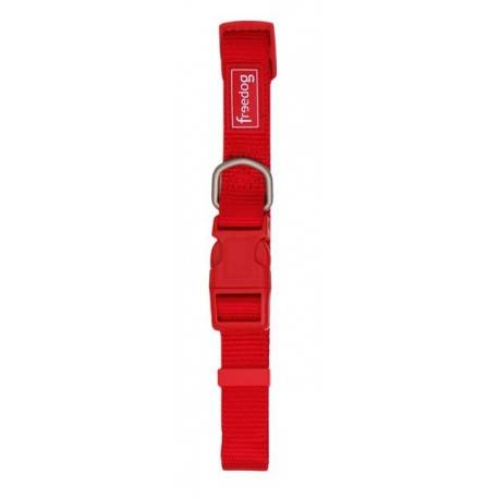 Freedog Collar Nylon Rojo 10/20cm 8mm