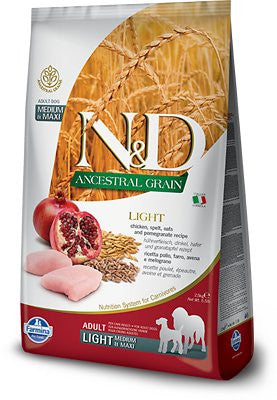 Farmina N&amp;D Ancestral Grain Chicken &amp; Pomegranate Dry Dog Food 2.5kg