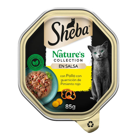Whiskas Sheba Nature Pollo Alimento Húmedo 22x85g