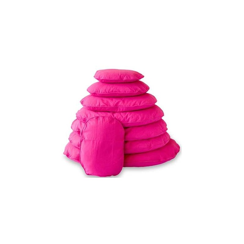 Lex&Max Funda Oval Tivoli Cama para Mascotas Fucsia 90cm